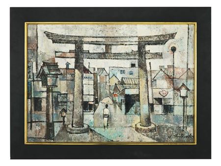 "View Through the Temple Gates"