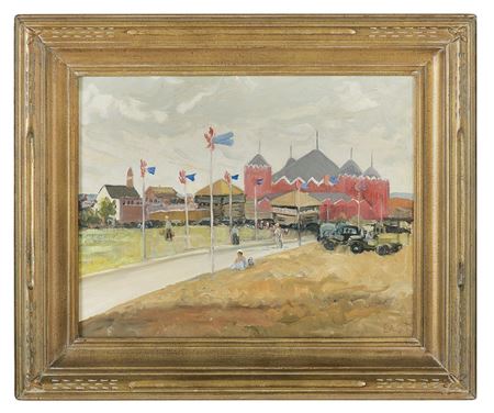 "Country Fair", ca. 1930 by Pattie Richardson East - Auction record, sale price, and art valuation. Compare with similar artists and explore comparable artworks.