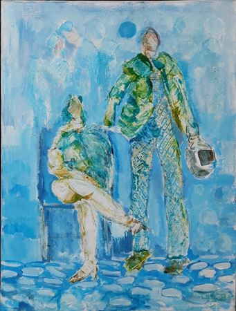 Estudio Figuras by David Acosta - Auction record, sale price, and art valuation. Compare with similar artists and explore comparable artworks.