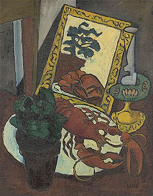 Still life with lobster