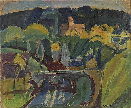 Sample artwork by Claude (Simon) Vanier (1903 - 1958), known for painting - View similar artists and auction records