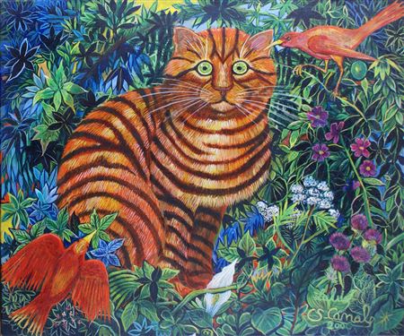Sample artwork by Claudine Suret-Canale (Born 1949), known for painting - View similar artists and auction records