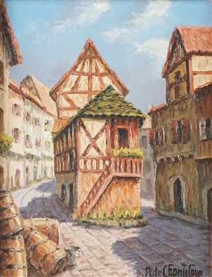 On the Wine Road in Reguisheim