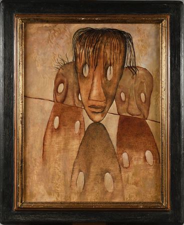 Sample artwork by Mara Rucki (Born 1920), known for painting - View similar artists and auction records