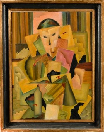Cubist figure