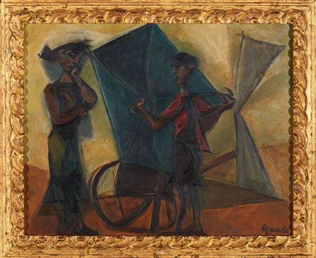 "O rapaz do guarda-chuva"