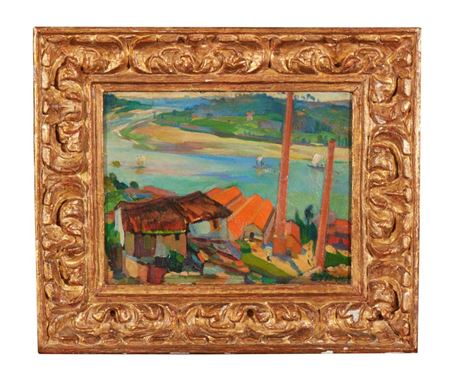 Sample artwork by Eduardo Viana (1881 - 1967), known for painting - View similar artists and auction records