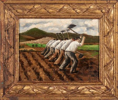 Óleo sobre cartão