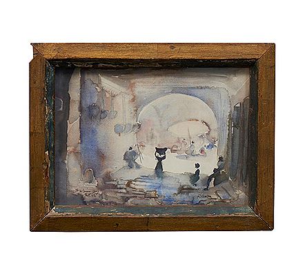Ribeira by Antonio Cruz - Auction record, sale price, and art valuation. Compare with similar artists and explore comparable artworks.