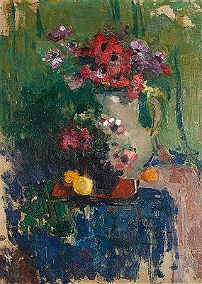 Sample artwork by Victor Simonin (1877 - 1946), known for still life painting - View similar artists and auction records