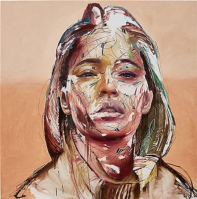 Sample artwork by Hopare (Born 1989), known for urban art - View similar artists and auction records