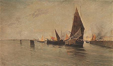 VIEW OF THE LAGOON OF VENICE
