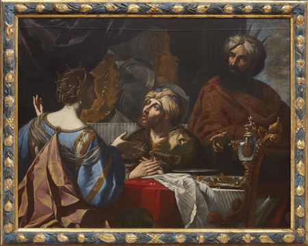 Sample artwork by Simone Pignoni (1611 - 1698), known for baroque academic relgious allegory, nudes and self-portrait painting - View similar artists and auction records