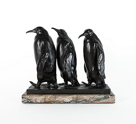 Emperor penguins