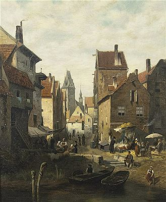 Lively old town
