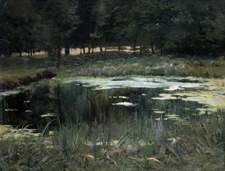 Romantischer Weiher