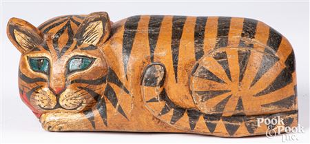 Recumbent cat