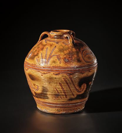 Large jar with handles