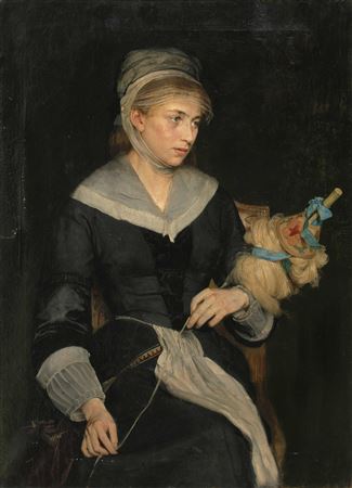 Sample artwork by Julien Renevier (1847 - 1907), known for painting - View similar artists and auction records