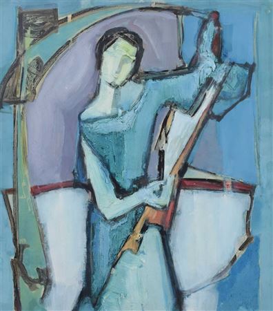 Sample artwork by Tadeusz Was (1912 - 2005), known for painting - View similar artists and auction records