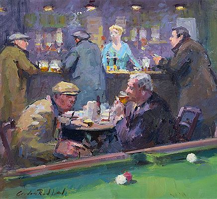 "After Work" by Gordon Radford - Auction record, sale price, and art valuation. Compare with similar artists and explore comparable artworks.