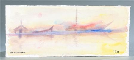 Untitled stylized landscape