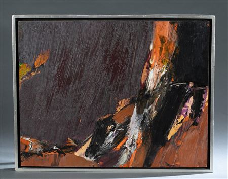 "Purple Abstraction" 1963