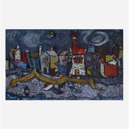 Sample artwork by Ðuro Pulitika (1922 - 2006), known for painting - View similar artists and auction records