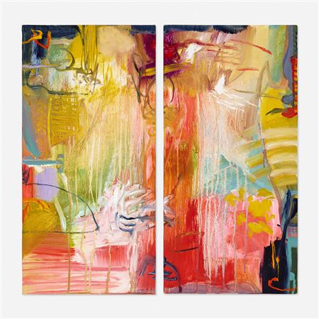 ML No. 2 (diptych) by Lamar A Briggs - Auction record, sale price, and art valuation. Compare with similar artists and explore comparable artworks.