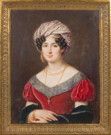 Presumed portrait of Julie Candeille (1767-1834)