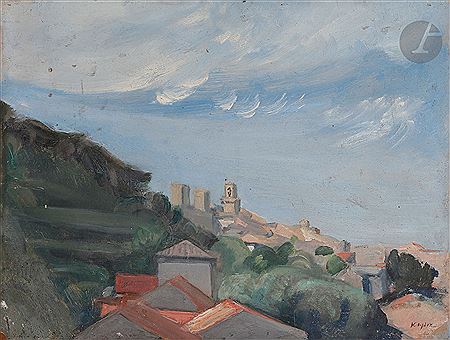 Village en bord de mer
