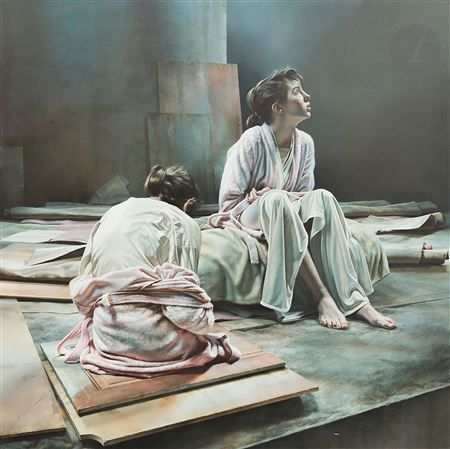 Le Grenier des anges, 1990 by Istvan Sandorfi - Auction record, sale price, and art valuation. Compare with similar artists and explore comparable artworks.