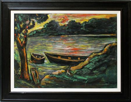 Evening at the Wannsee by Arthur Degner - Auction record, sale price, and art valuation. Compare with similar artists and explore comparable artworks.