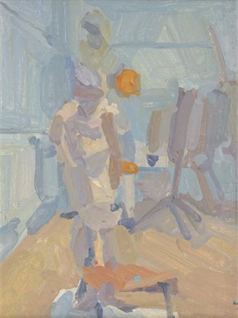 Figure in studio, c.1960