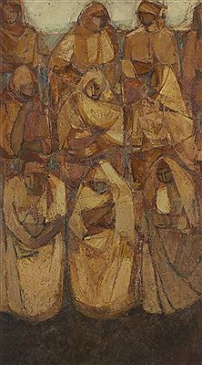 Berber Woman at the Fish Market
