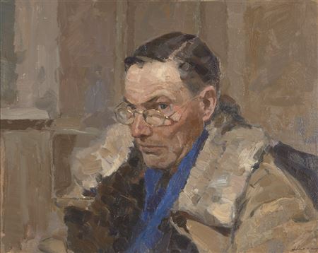 Portrait of Sedelnikov, 1957 by Vassili Andrejevich Nejasov - Auction record, sale price, and art valuation. Compare with similar artists and explore comparable artworks.