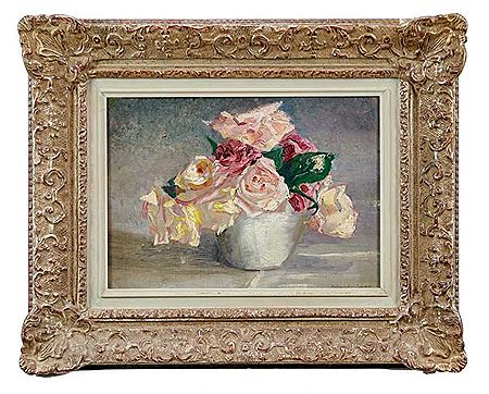 STILL LIFE WITH ROSES by Robert G D (Graham Dryden) Alexander - Auction record, sale price, and art valuation. Compare with similar artists and explore comparable artworks.