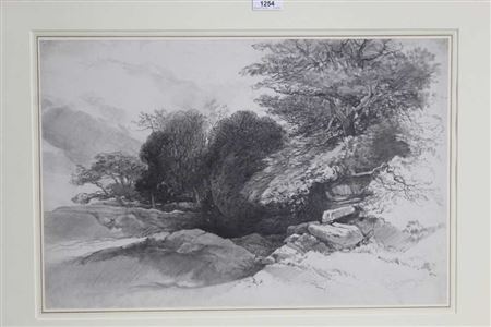 Landscape Study by Robert Leman - Auction record, sale price, and art valuation. Compare with similar artists and explore comparable artworks.