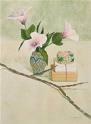 ''Still-Life with Branch"