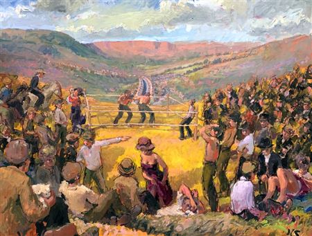 The Boxing Field, Pontycymmer c.1920