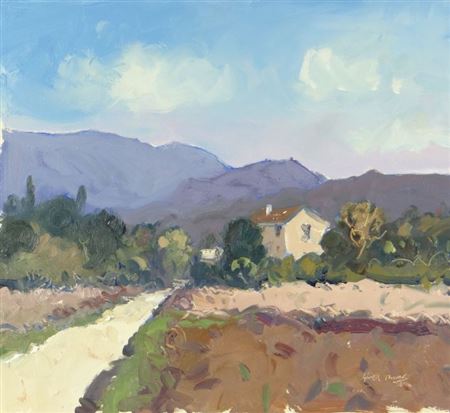 Sample artwork by Gareth Thomas (20th Century), known for painting - View similar artists and auction records