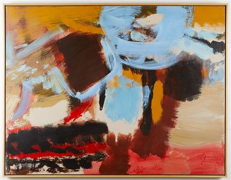 Abstract 1960 by Cameron Booth - Auction record, sale price, and art valuation. Compare with similar artists and explore comparable artworks.