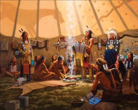Crazy Horse Shirt Wearers Ceremony