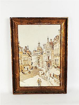 Dijon, Place du Théâtre.