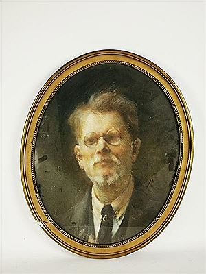 Autoportrait à vue ovale