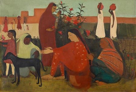 In the Ladies' Enclosure