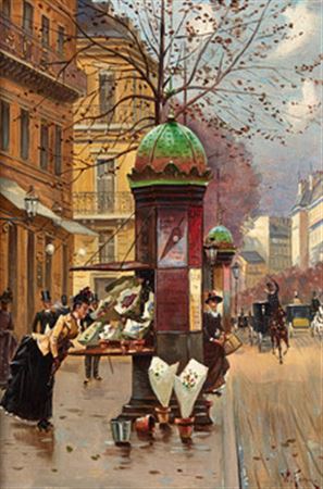 Sample artwork by William Feron (1858 - 1894), known for painting - View similar artists and auction records