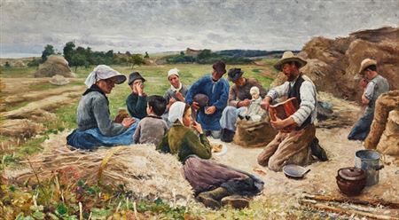 Sample artwork by Georg Pauli (1855 - 1935), known for painting and sculpture - View similar artists and auction records