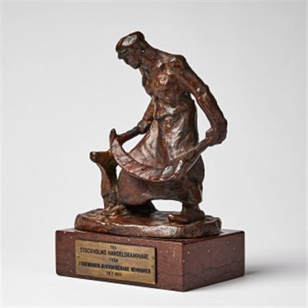 Sample artwork by Christian Eriksson (1858 - 1935), known for sculpture - View similar artists and auction records