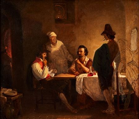 Trasteverinare playing cards by Uno Troili - Auction record, sale price, and art valuation. Compare with similar artists and explore comparable artworks.